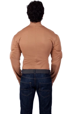 Orion Costumes Adult Printed Muscle Chest Top Novelty