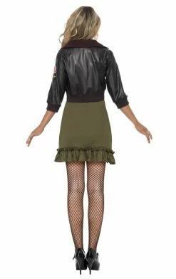 Smiffys Top Gun Diva Costume Military 5 Smiffys Top Gun Diva Costume Military