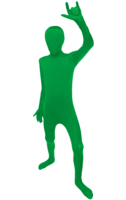 Body Republic Childrens Green Morphsuit Aliens