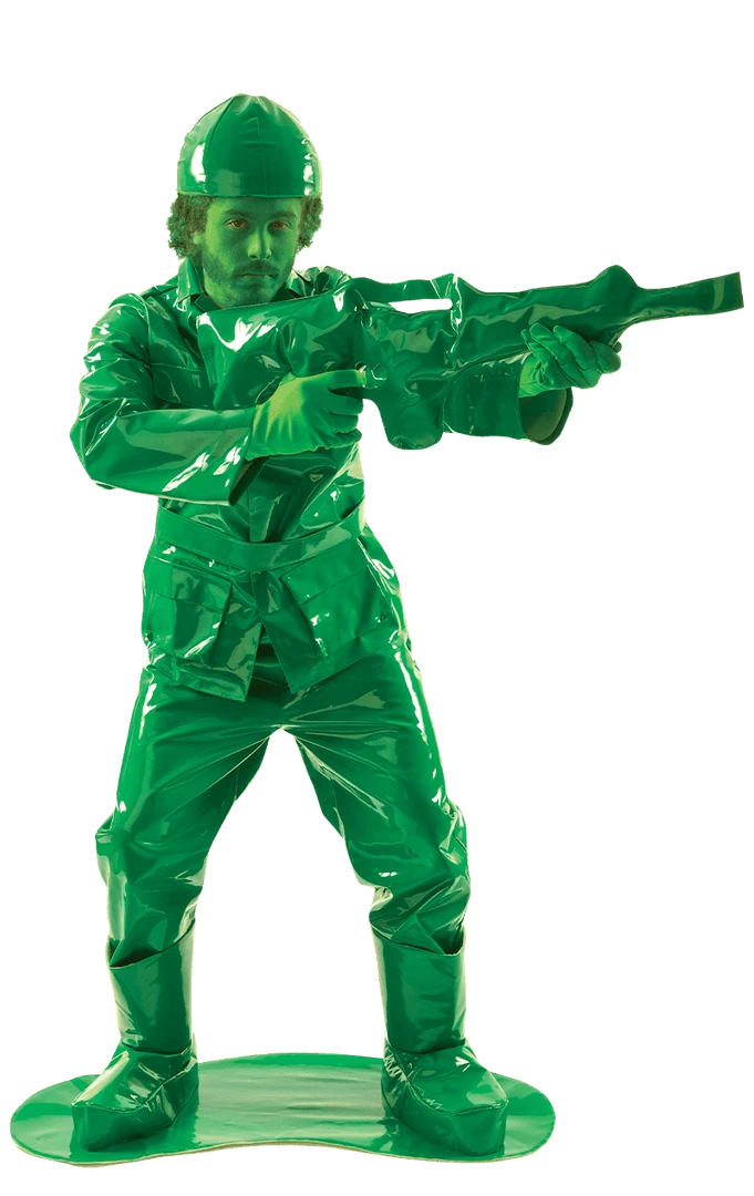 Orion Costumes Adult Toy Green Army Man Costume Novelty 1 Orion Costumes Adult Toy Green Army Man Costume Novelty