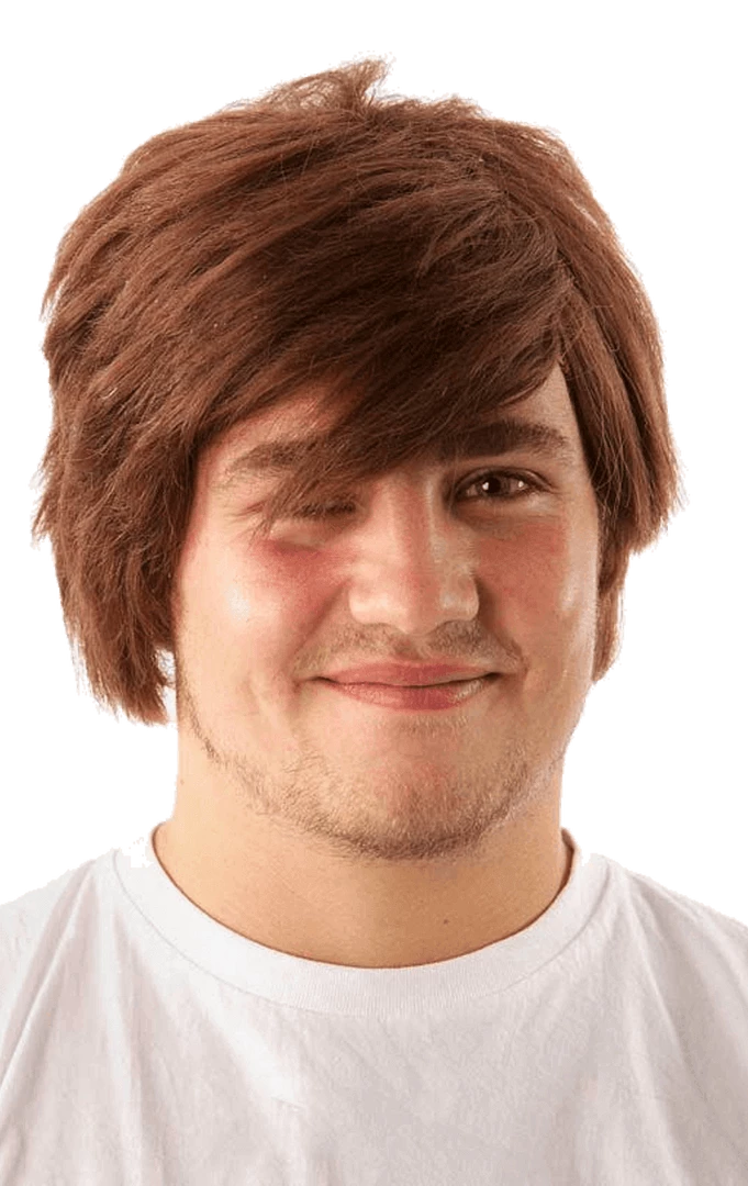 Orion Costumes Mens Brunette Wig 1 Orion Costumes Mens Brunette Wig