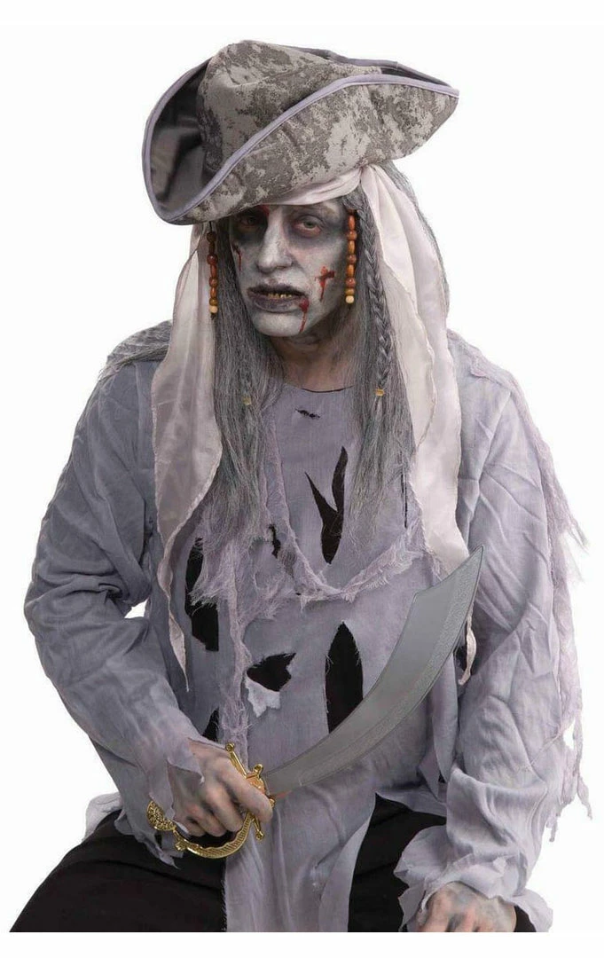 Morris Costumes Zombie Pirate Wig Accessory 1 Morris Costumes Zombie Pirate Wig Accessory