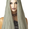Palmer All Accessories Long Grey Wig
