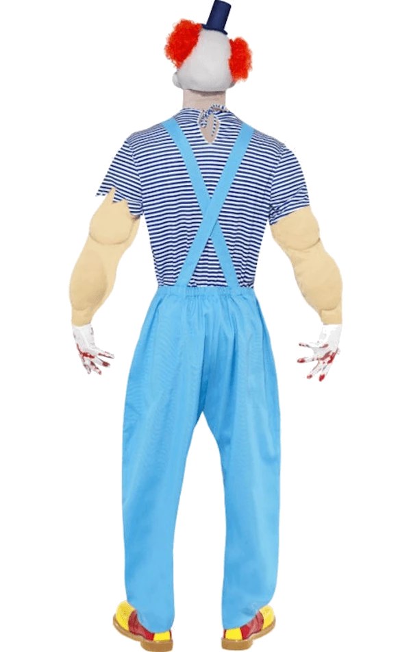 Smiffys Mens Bubbles The Evil Clown Costume Circus 3 Smiffys Mens Bubbles The Evil Clown Costume Circus