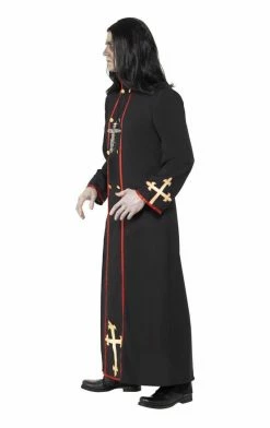 Smiffys Religion Reverend Of Death Costume