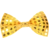 Bristol Novelty Circus Gold Sequin Bow Tie