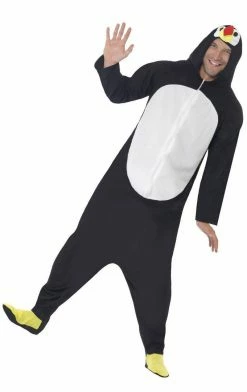 Smiffys Penguin Onesie Costume Animals