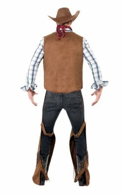 Smiffys Adult Cowboy Costume American / USA