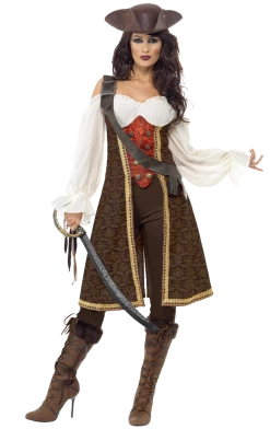 Smiffys Miss Swashbuckle Costume Pirates