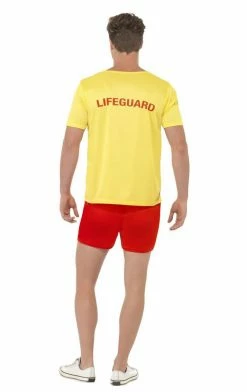 Smiffys Mens Baywatch Tee Costume TV