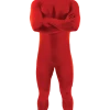 Orion Costumes Adult Red Second Skin Suit Morphsuits