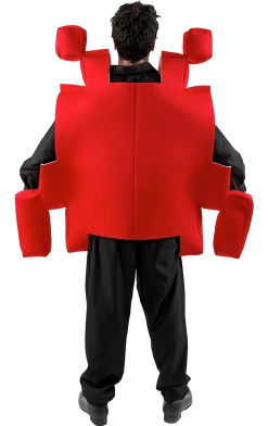 Orion Costumes Aliens Adult Red Space Invader Costume