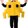 Orion Costumes Yellow Space Invader Costume