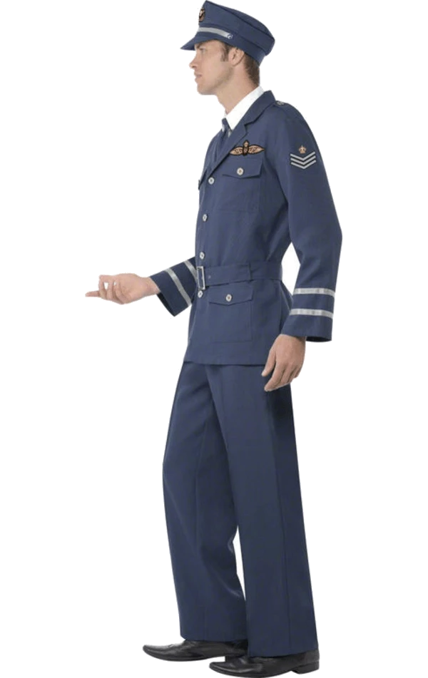 Smiffys Mens WW2 RAF Uniform 2 Smiffys Mens WW2 RAF Uniform
