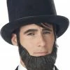 California Costumes Abraham Lincoln Brown Beard American / USA