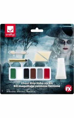 Smiffys White Ghost Make Up Set Halloween