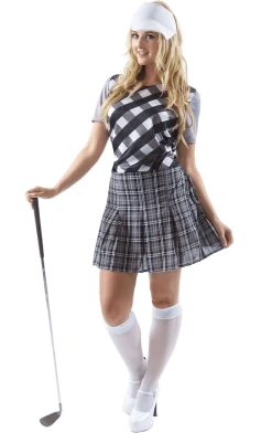 Orion Costumes Womens Pub Golf Costume - Black