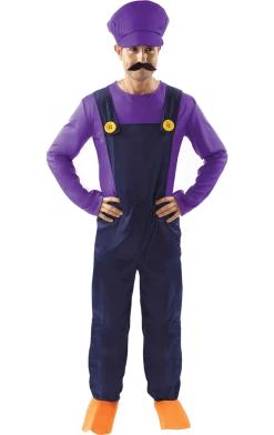 Orion Costumes Waluigi Super Mario Costume