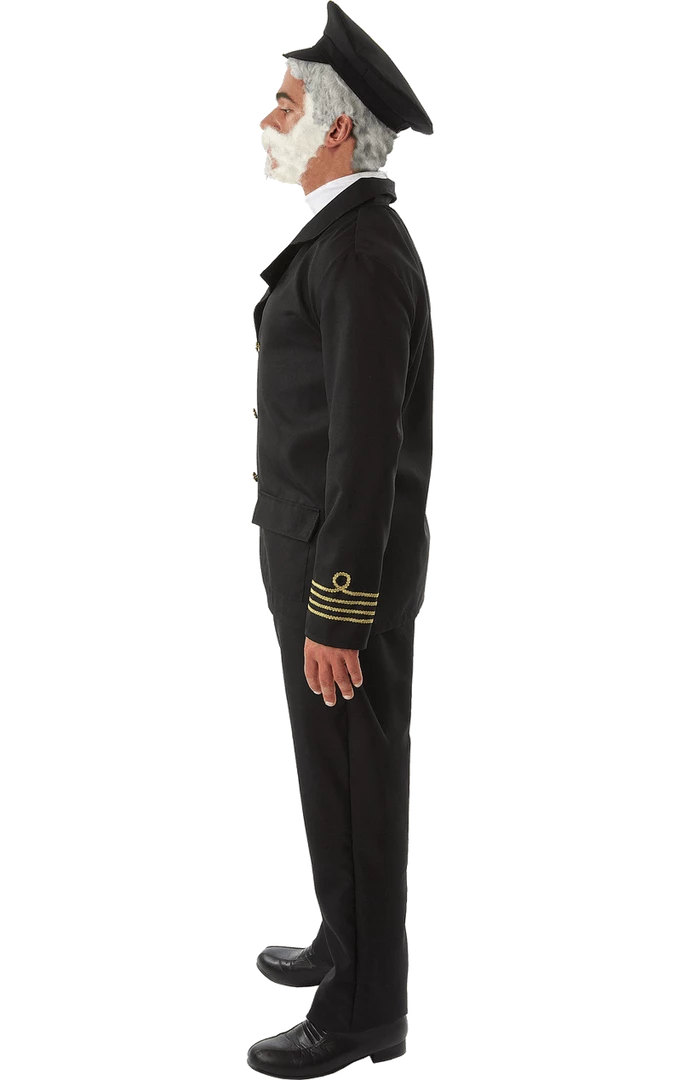 Orion Costumes Adult Captain Birdseye Costume British / UK 2 Orion Costumes Adult Captain Birdseye Costume British / UK