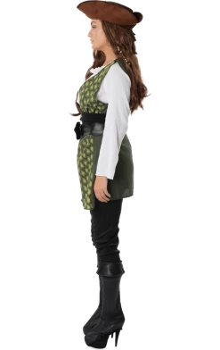 Orion Costumes Book Characters Ladies Green Pirate Costume