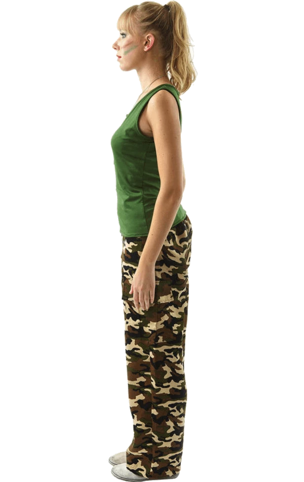 Orion Costumes Ladies Camo Army Costume 2 Orion Costumes Ladies Camo Army Costume