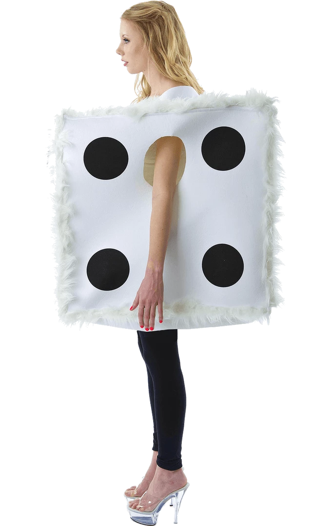 Orion Costumes Adult Fluffy Dice Costume Novelty 2 Orion Costumes Adult Fluffy Dice Costume Novelty