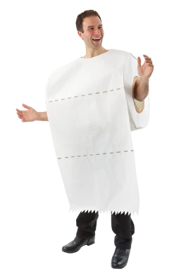 Orion Costumes Novelty Toilet Roll Costume