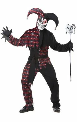 California Costumes Adults Sinister Jester Costume