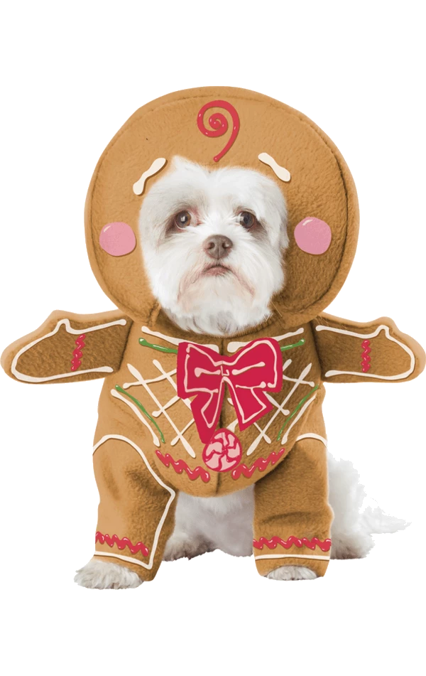 California Costumes Walking Gingerbread Dog Costume 1 California Costumes Walking Gingerbread Dog Costume