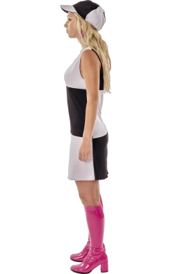 Orion Costumes 60s Monochrome GoGo Costume