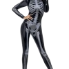 Smiffys Ladies Sexy Halloween Skeleton Costume