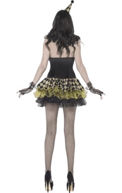 Smiffys Clowns Sexy Zombie Clown Costume