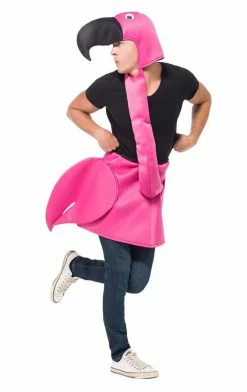 Smiffys Animals Pink Flamingo Costume