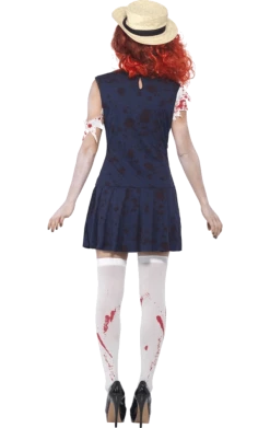 Smiffys Ladies Student Zombie Costume 5 Smiffys Ladies Student Zombie Costume