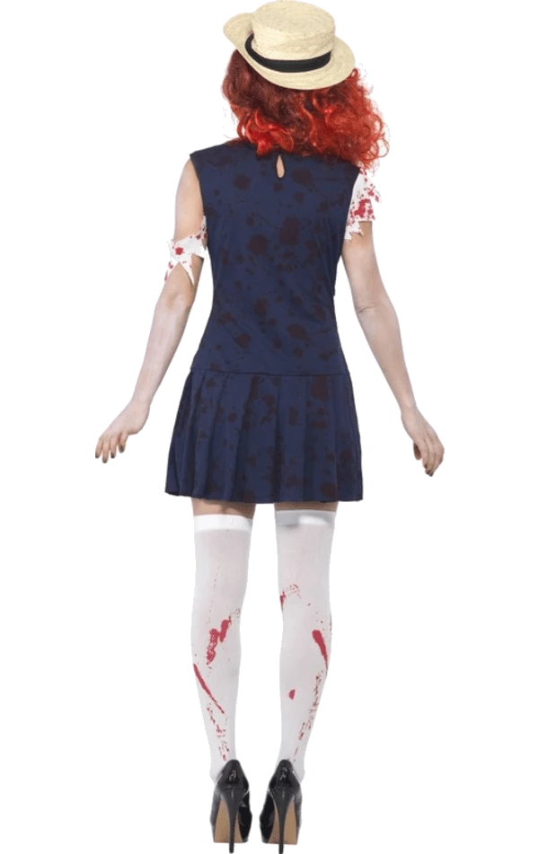 Smiffys Ladies Student Zombie Costume 3 Smiffys Ladies Student Zombie Costume