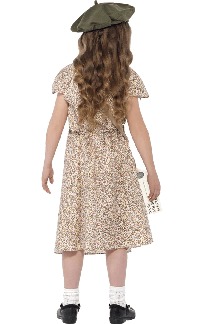 Smiffys British / UK Kids War Evacuee Girl Costume 3 Smiffys British / UK Kids War Evacuee Girl Costume