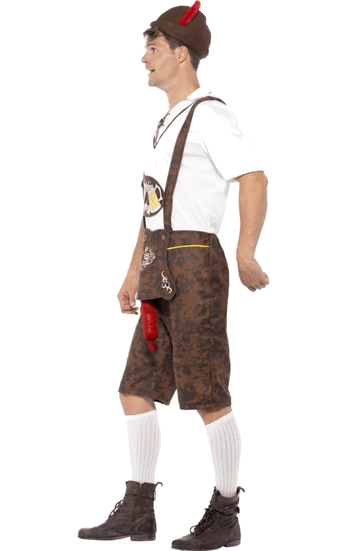 Smiffys Mens Brad Wurst Costume Around The World 2 Smiffys Mens Brad Wurst Costume Around The World