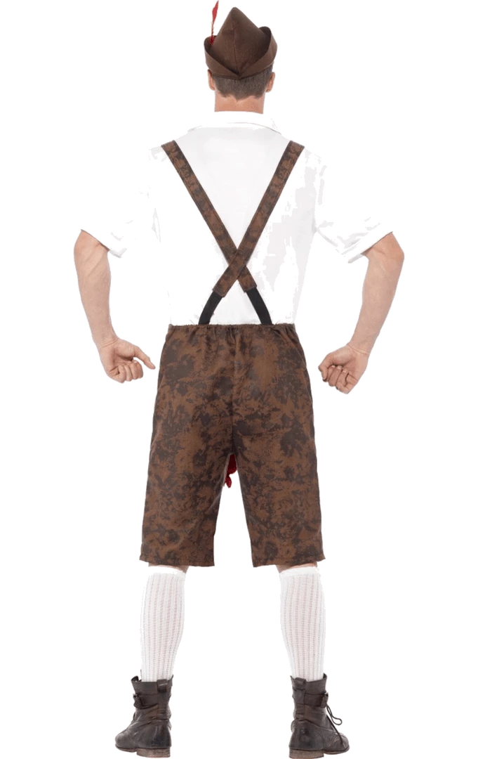 Smiffys Mens Brad Wurst Costume Around The World 3 Smiffys Mens Brad Wurst Costume Around The World