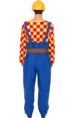 Orion Costumes British / UK Adult Bob The Builder Costume
