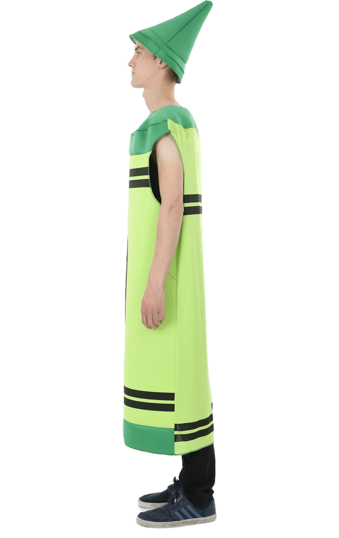 Orion Costumes Crayons Adult Green Crayon Costume 2 Orion Costumes Crayons Adult Green Crayon Costume
