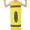 Orion Costumes Crayons Adult Yellow Crayon Costume