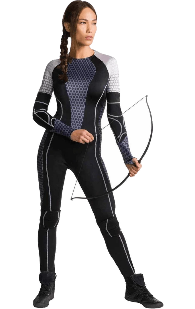 Rubies Book Characters Adult Hunger Games Katniss Everdeen Costume 1 Rubies Book Characters Adult Hunger Games Katniss Everdeen Costume