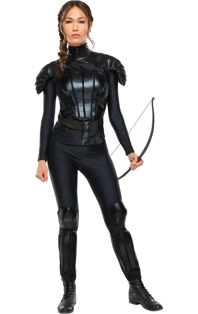 Rubies Hunger Games Katniss Everdeen Rebel Costume 1 Rubies Hunger Games Katniss Everdeen Rebel Costume