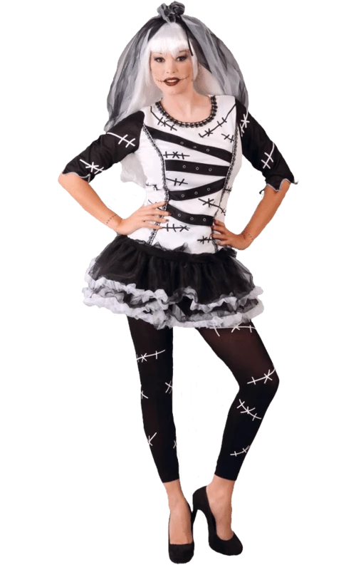 Fiesta Guirca Wedding Halloween Monster Bride Costume 1 Fiesta Guirca Wedding Halloween Monster Bride Costume