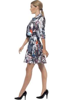 Smiffys Ladies Zombie Stand Out Suit Halloween