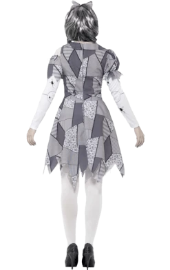 Smiffys Dolls Damaged Doll Halloween Costume