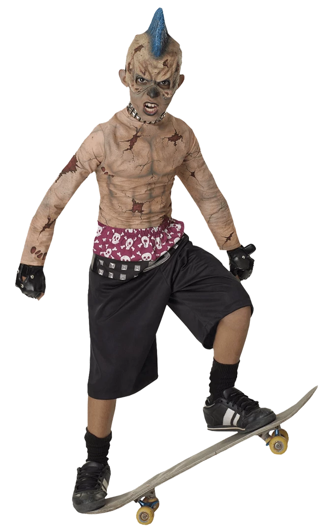 Rubies Kids Zombie Punk Costume 1 Rubies Kids Zombie Punk Costume