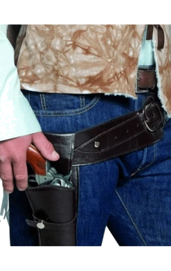 Smiffys Wandering Gunman Belt And Holster American / USA