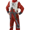 Rubies Kids Deluxe Star Wars X Wing Pilot Costume Ages 9- Book Characters