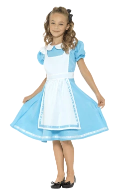 Smiffys Kids Storybook Alice Costume Alice In Wonderland